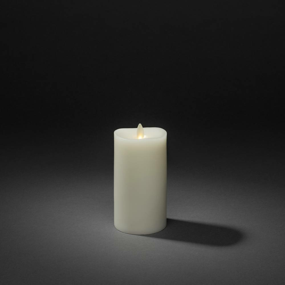 Konstsmide 1602-115 LED-Kerze LED Kerze Kerzendekoration Creme-Weiß Warmweiß