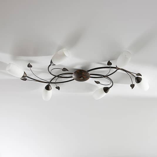 Lindby LED-Deckenlampe Stefania Wohnzimmerleuchte Designerleuchte Dekoleuchte346