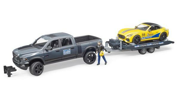 Bruder RAM 2500 Power Wagon und Roadster Racing Team Modellbau Spielzeug Modell