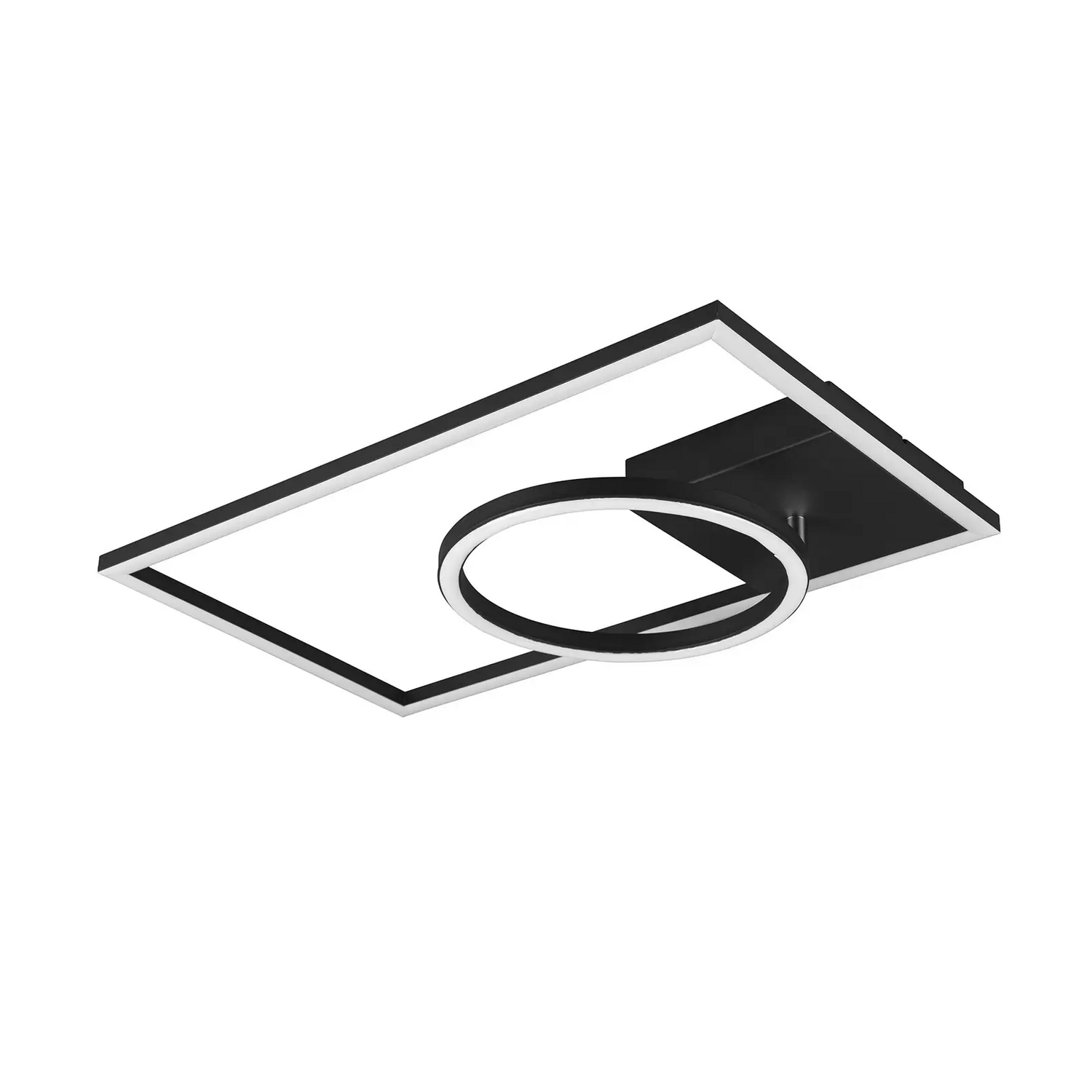 Reality Leuchten Led Deckenleuchte Verso Deckenlampe Led Dimmbar 3.000 K Schwarz B-Ware - 4017807488487