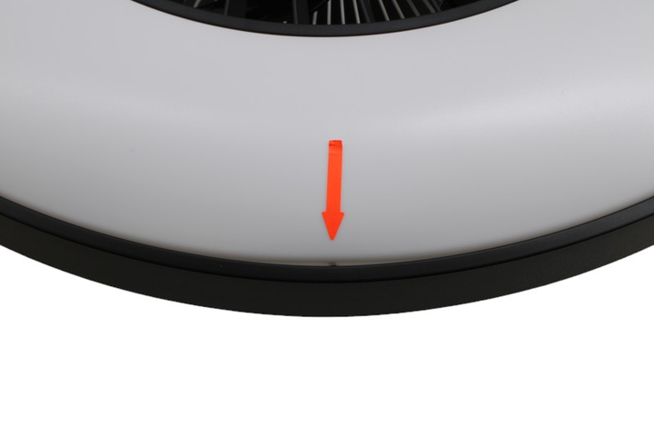 Starluna Orligo LED-Deckenventilator Ventilator Deckenlampe Lampe schwarz m413