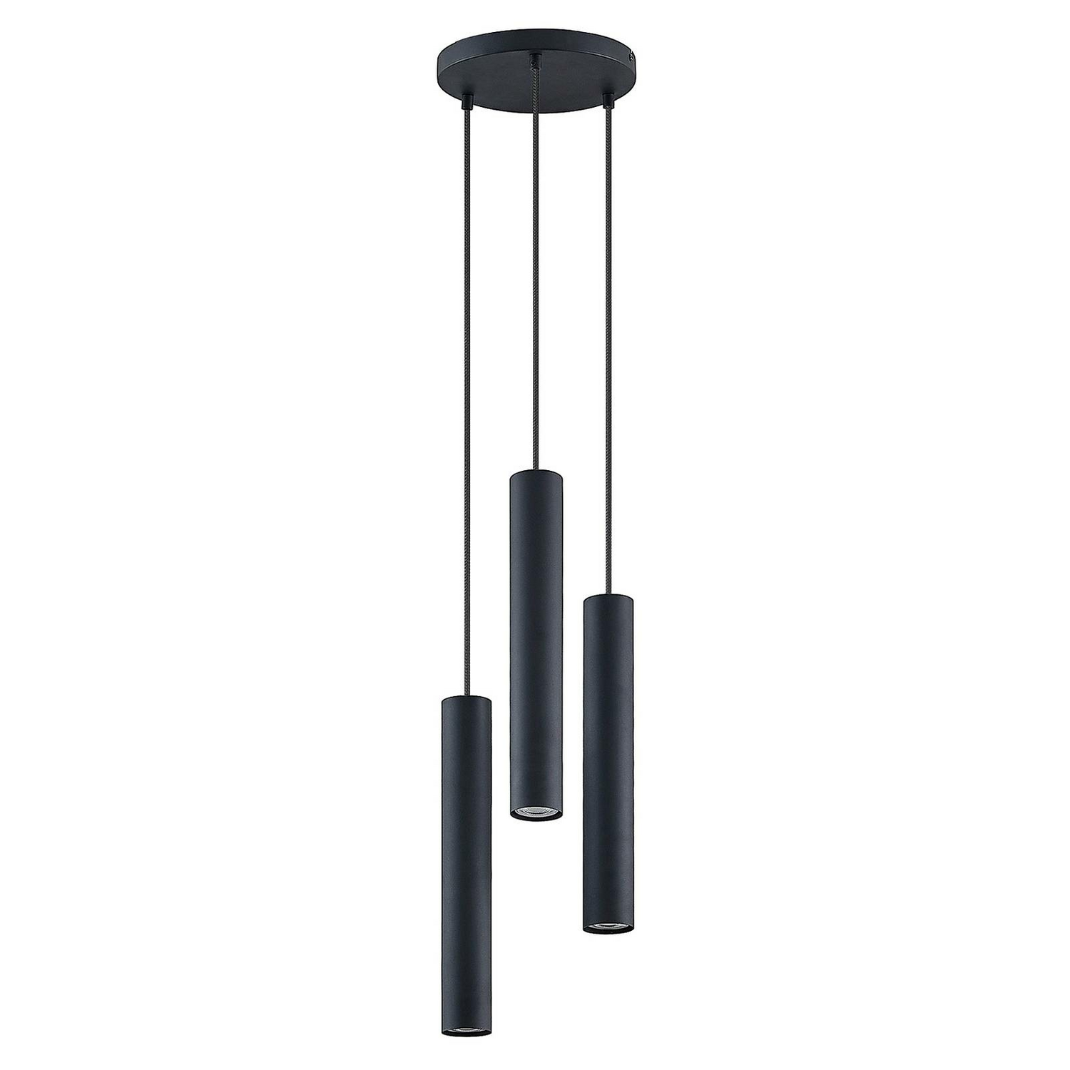B-Ware Lindby Joffrey Hängeleuchte Pendelleuchte Deckenlampe Lampe 3 Flammig Schwarz752