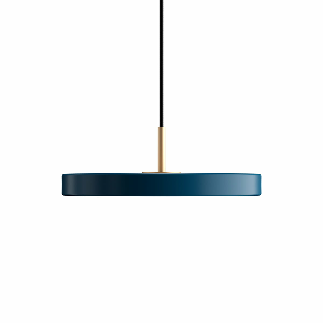Umage Asteria Mini LED-Pendelleuchte Deckenlampe LED Hängeleuchte Messing petrol