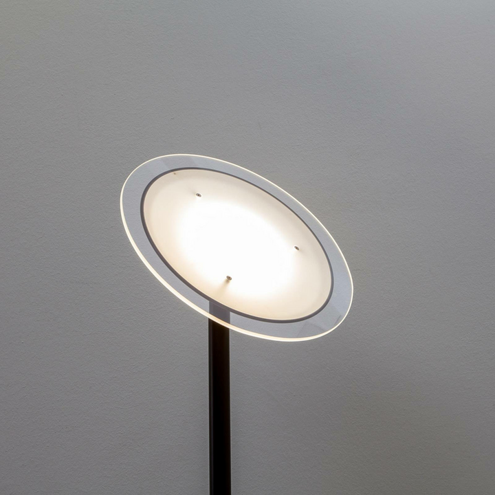 Lindby LED-Deckenfluter Malea Stehlampe Lampe Leuchte Wohnzimmerlampe Schwarz755