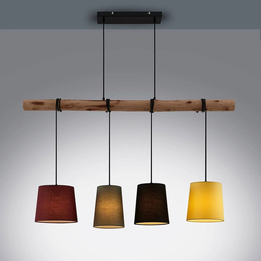 B-Ware Lindby Moskau Hängeleuchte Pendelleuchte Deckenlampe Lampe Leuchte E27 Bunt