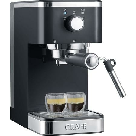 Graef Salita Espressomaschine mit Siebträger Schwarz 1400W Espressomaschine
