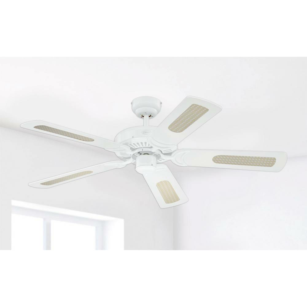 Westinghouse Deckenventilator Monarch Flügelventilator Ventilator 122cm Weiß999 B-Ware