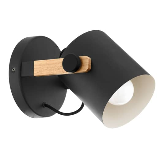 Eglo Wandleuchte Hornwood Mit Holzdetail Wandlampe Wandlicht Bilderleuchte E27 B-Ware - 9002759430467