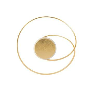 Lindby Dorle Led Deckenleuchte Deckenlampe Deckenlicht Leuchte Led Gold ø 60 Cm B-Ware - 4251911746617