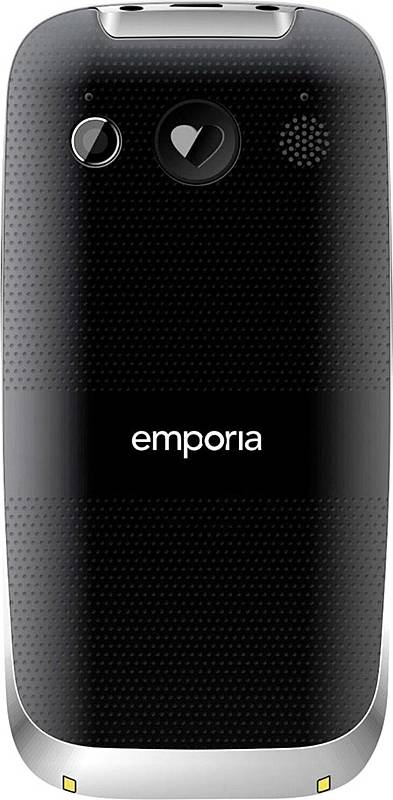 Emporia Euphoria Senioren-Handy Handy große Tasten 2.3" 2 MP Kamera Schwarz
