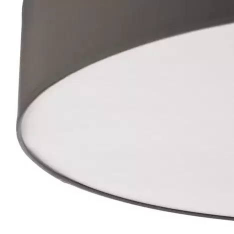 B-Ware Tk Lighting Deckenleuchte Rondo Leuchte Lampe Deckenlampe Grau ø 80cm749