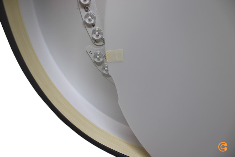 Lindby Todor Led Deckenlampe Deckenlampe Lampe Leuchte Rund Dunkelgrau ø 50622 B-Ware - 4251911743098