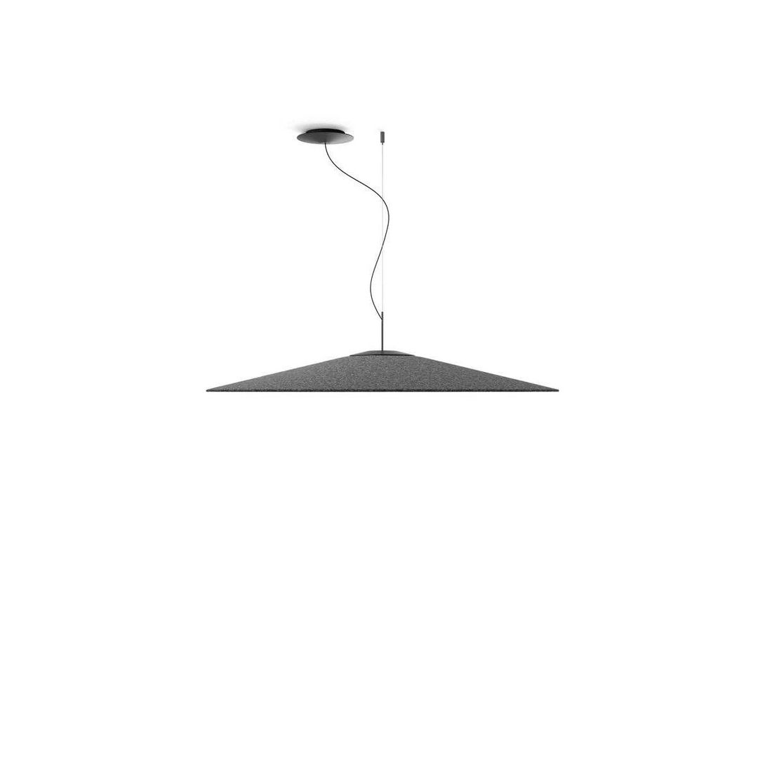 Luceplan Schirm Koinè Schalldämmend ø 110 Cm Anthrazit Deckenschirm Siehe Text C-Ware