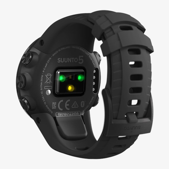 SUUNTO 5 All Black Smartwatch Uhr GPS-Uhr Laufuhr Sportuhr schwarz UNVOLLSTÄNDIG