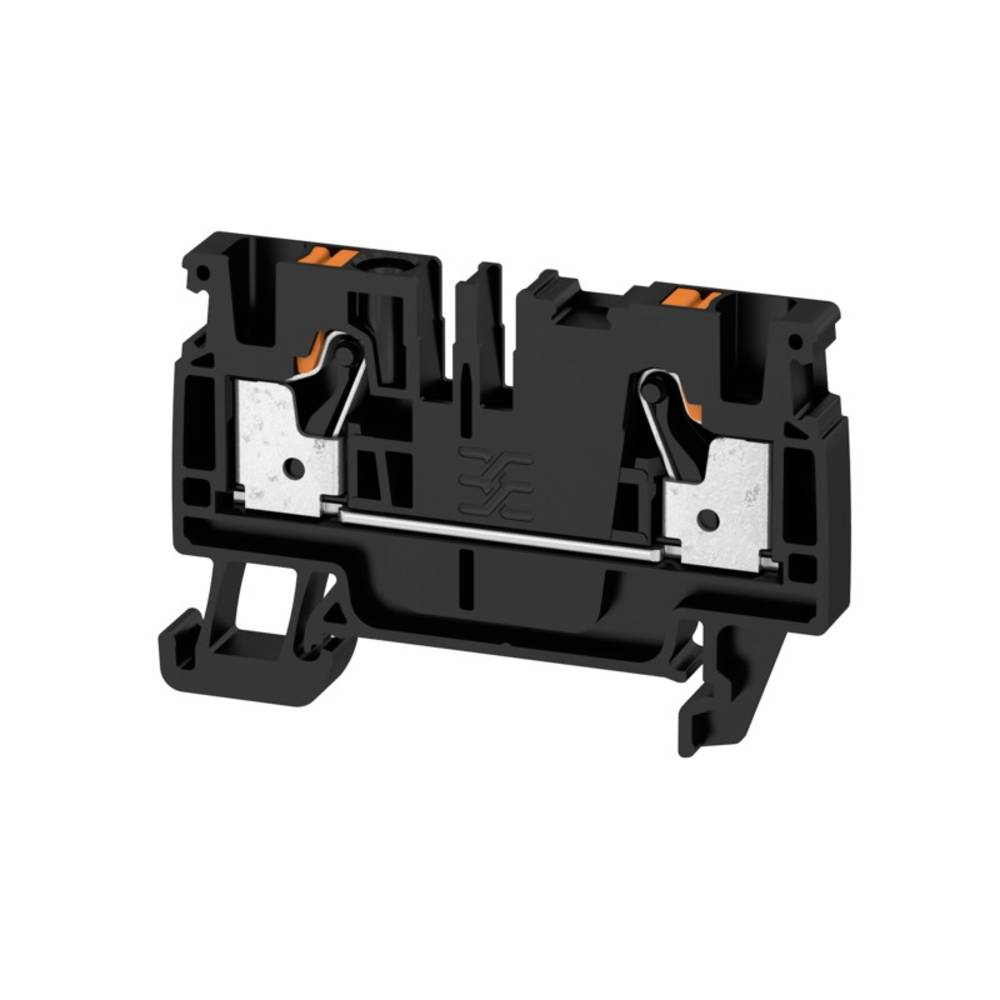 Weidmüller 2051310000 Durchgangsklemme 6.1 Mm Zugfeder Schwarz Reihenklemmen B-Ware - 4050118411577