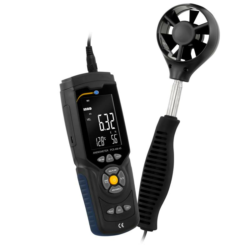 PCE Instruments Anemometer Windgeschwindigkeitsmesser Messgerät Gerät Windmesser