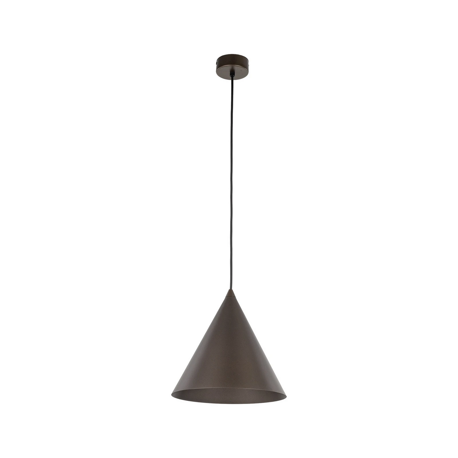 Tk Lighting Hängeleuchte Cono Hängelampe Leuchte Einflammig ø 25 Cm Bronzefarben B-Ware - 5906135100378