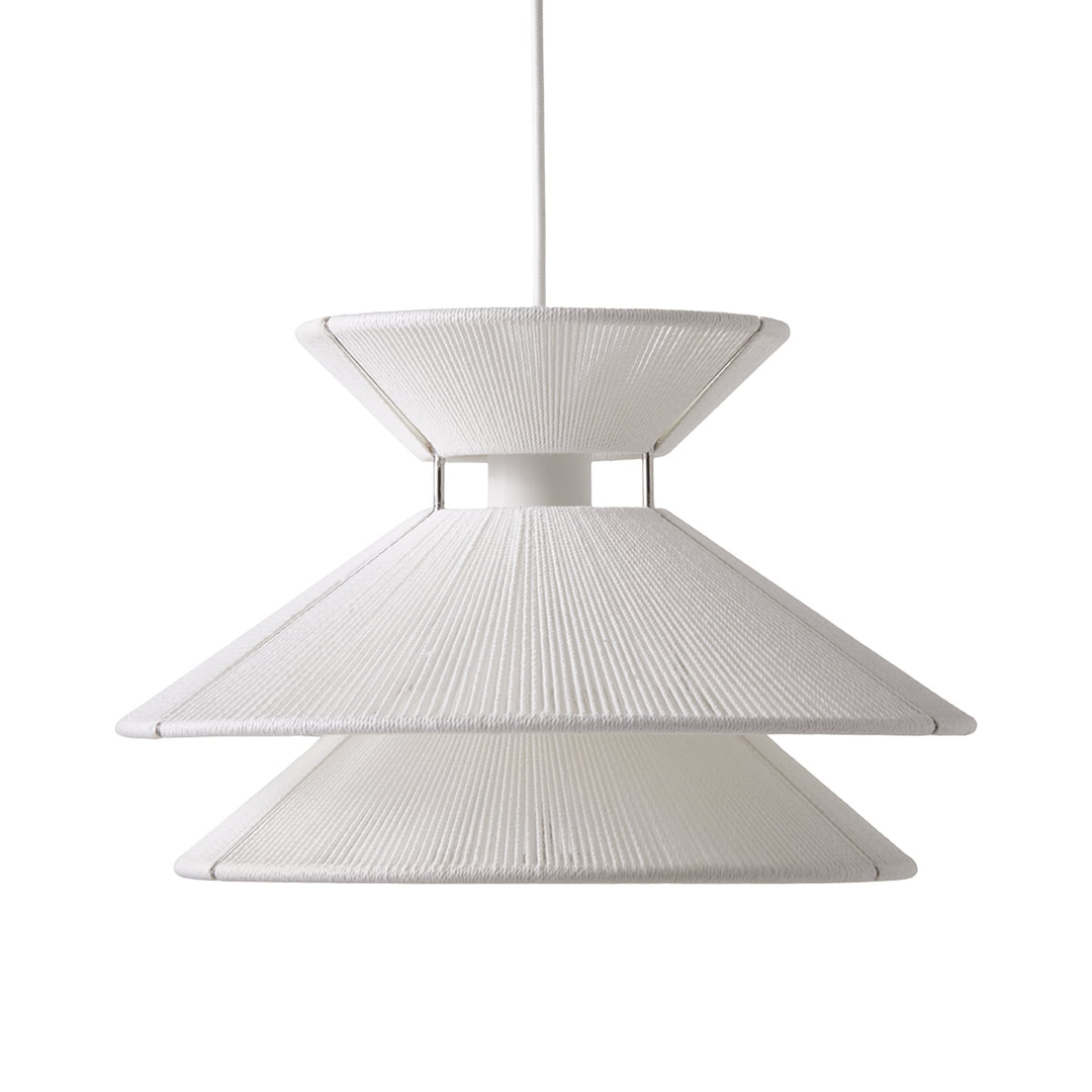 Frandsen Kiku Pendelleuchte Weiß Deckenlampe Deckenleuchte Lampe Leuchte Spot B-Ware