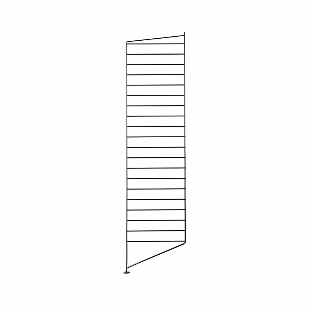 String Bodenleiter Für String (Works) Regal Regalsystemm 115x30cm Schwarz B-Ware