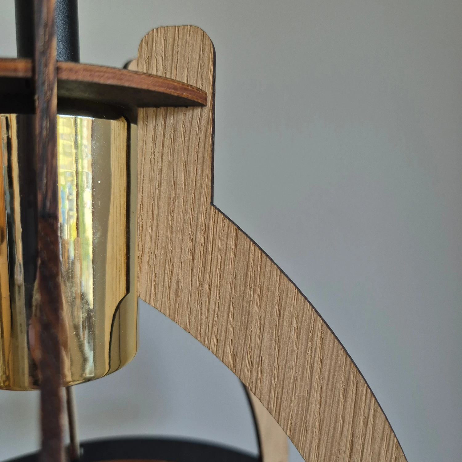 Envostar Deckenleuchte Falou Eiche ø 25 Cm Deckenlampe Lampe Leuchte Spot Licht B-Ware - 4251911795806