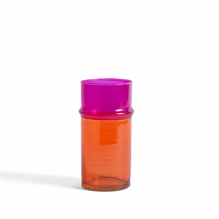 Hay Marokkanische Vase S Blumenvase Tischvase Orange / Pink B-Ware