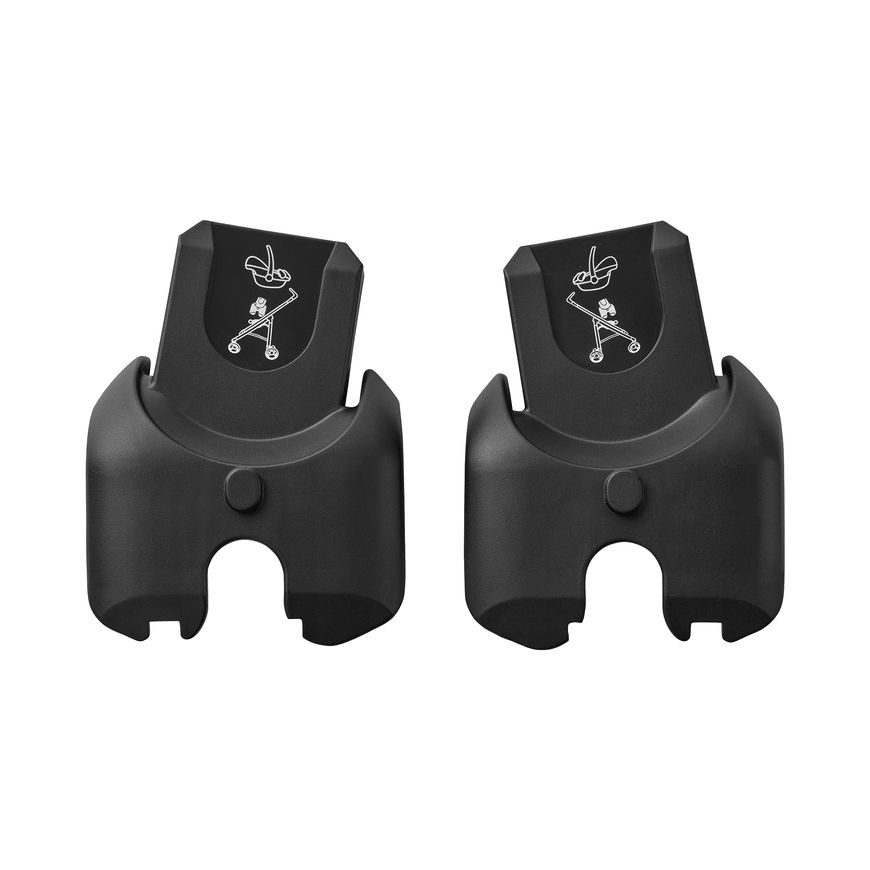 Maxi Cosi Babyschalen Adapter Für Kinderwagen Ein Klick System Schwarz B-Ware