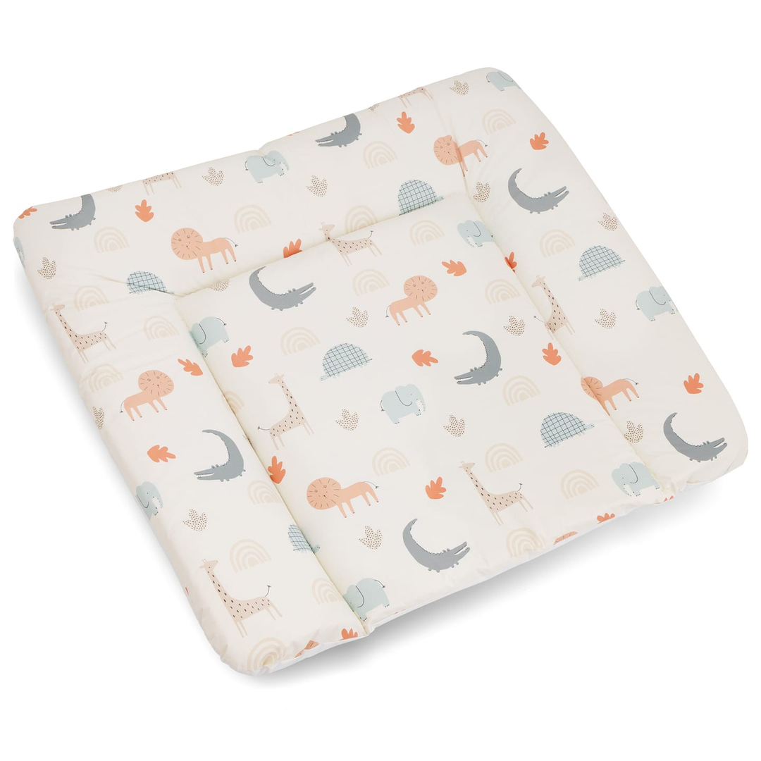 Wickelauflage Softy Wild Friends Wickelunterlage Babyauflage Tiere Baumwolle B-Ware - 2000584376902