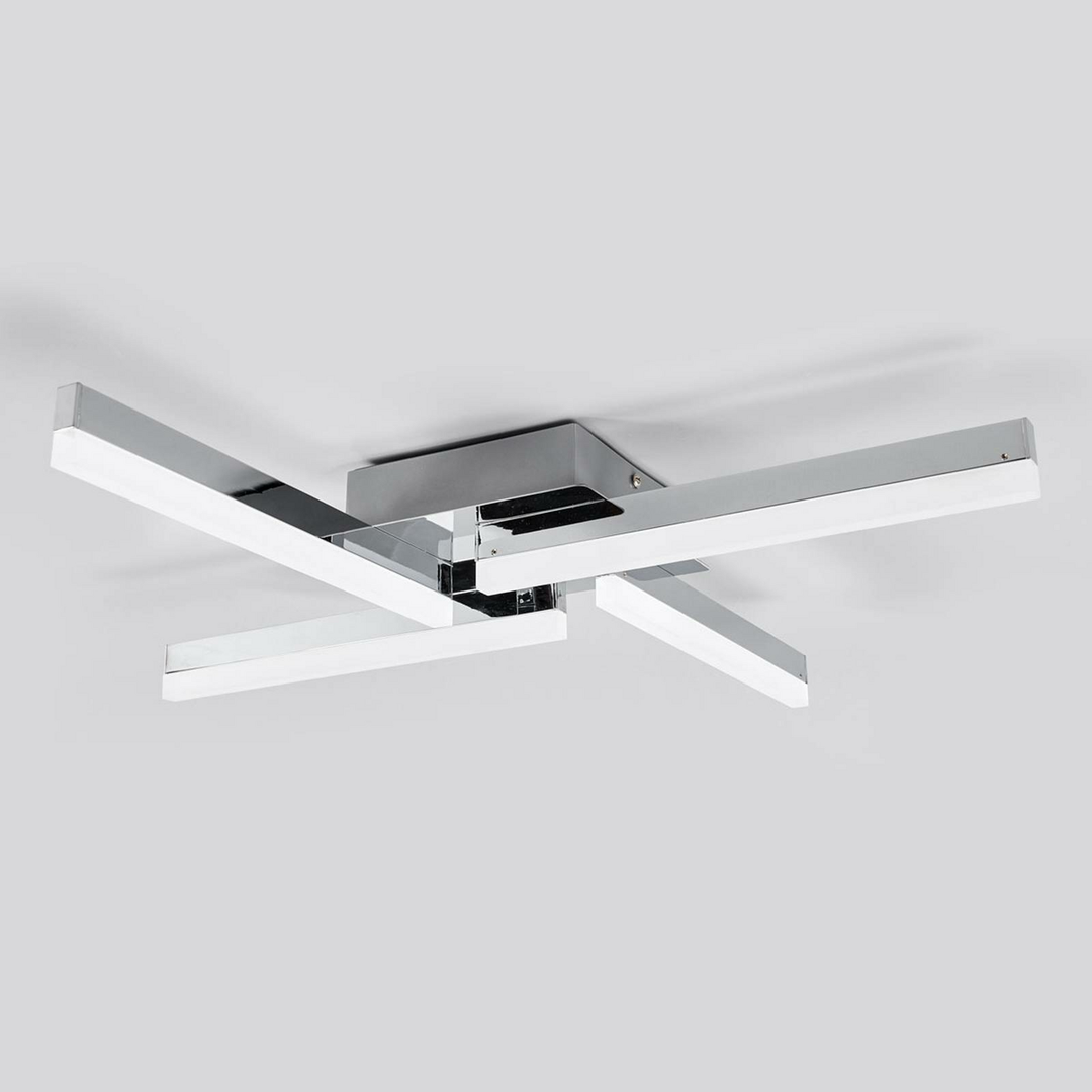 Lindby Vierflammige Led Deckenlampe Patrik Deckenlampe Leuchte Lampe Licht Ip44 B-Ware