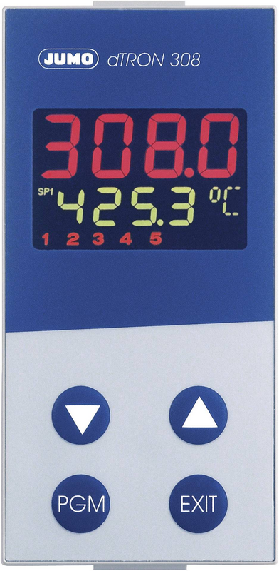 Jumo D Tron 308 Hoch Pid Temperaturregler Pt100 Pt500 Pt1000 Kty11 6 Messgerät B-Ware