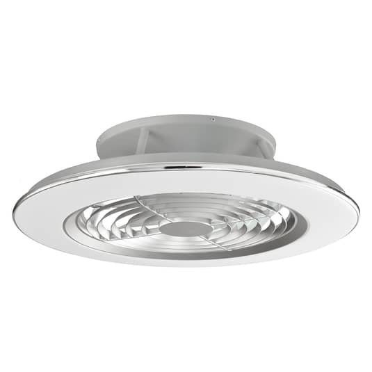 Mantra Iluminación Deckenventilator Alisio Venttilator Lüfter Raumlüfter chrom