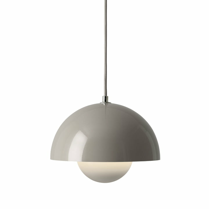 &Tradition Flower Pot Pendelleuchte Vp1 Deckenlampe Hängeleuchte Lampe Grau Be733 B-Ware