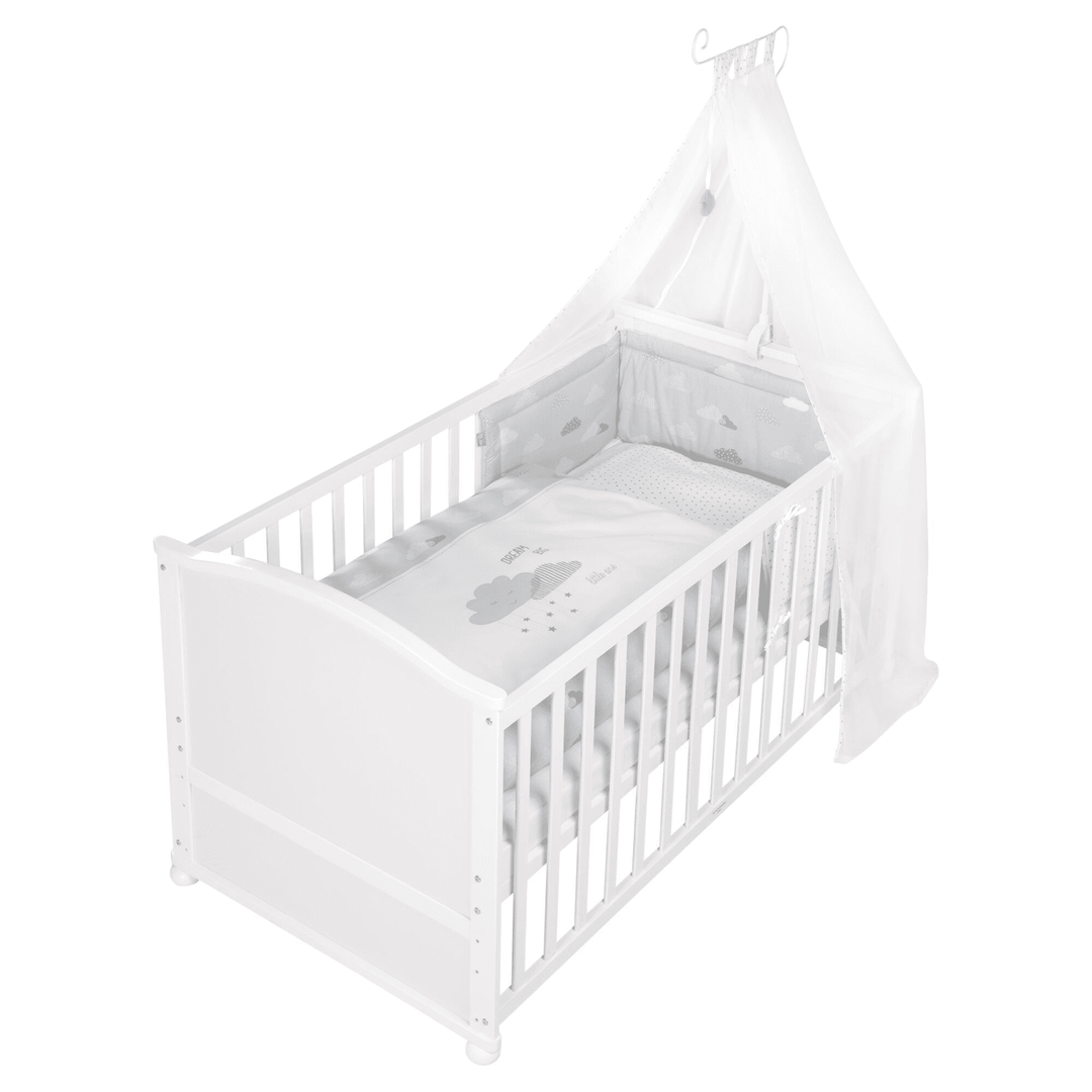 Roba Komplettbett Dream Big Kinderbett Gitterbett Juniorbett Schutzgitter 70x140 B-Ware