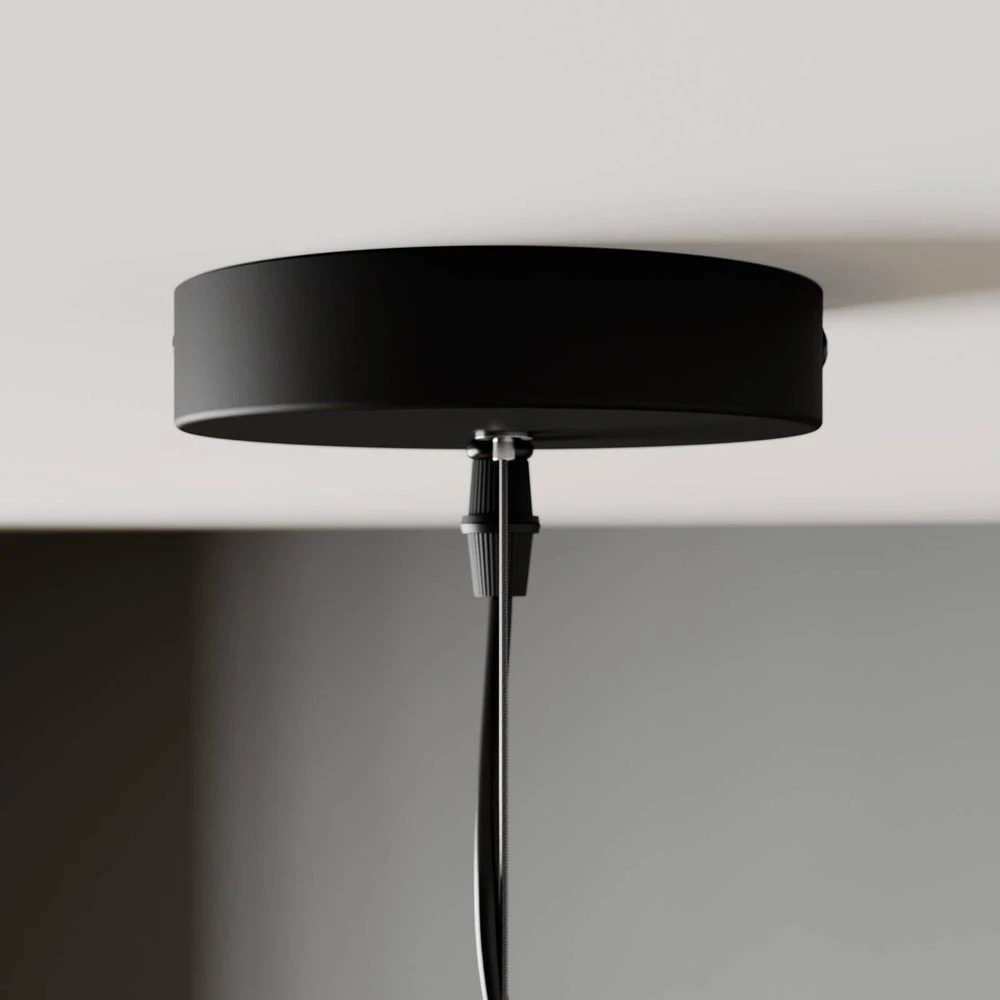 B-Ware Lindby Pendelleuchte Emilienne Deckenlampe Hängeleuchte Lampe1 Flmg E27 Schw23