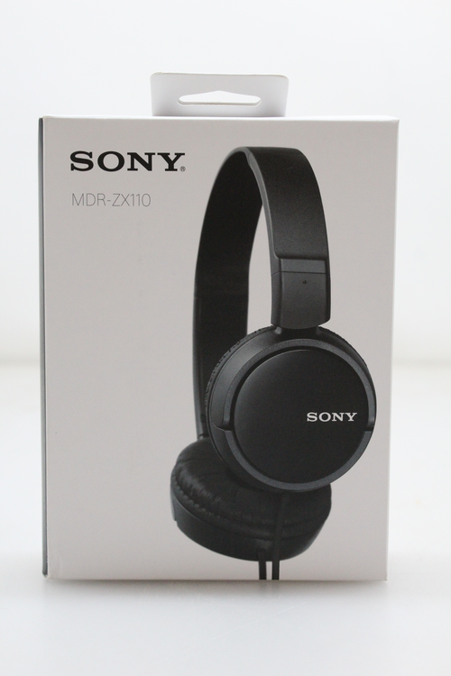 Sony MDR-ZX110 Kopfhörer On Ear 12 Hz bis 22 kHz Gepolsterte Ohrmuscheln Schwarz