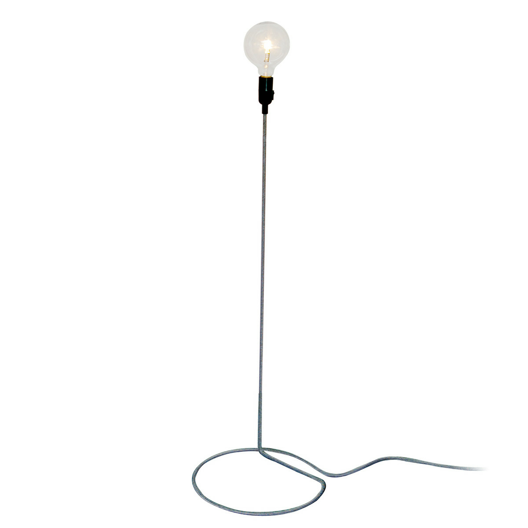 Design House Stockholm Cord Lamp Stehlampe Stehleuchte Lampe Leuchte Schwarz B-Ware