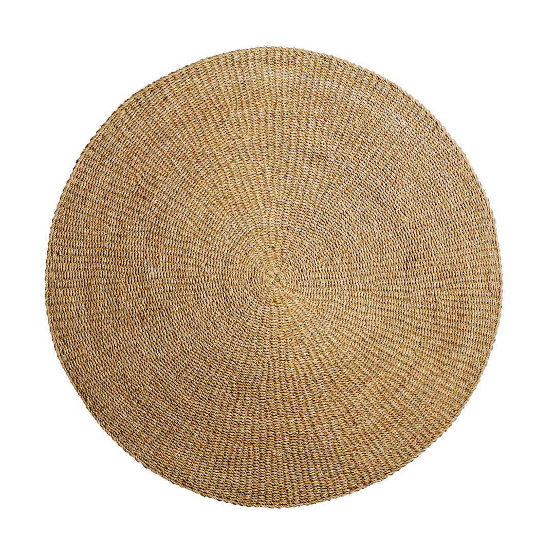 Bloomingville Naturfaser Teppich Läufer Vorleger Rund ø 200 Cm Siehe Text/Foto B-Ware