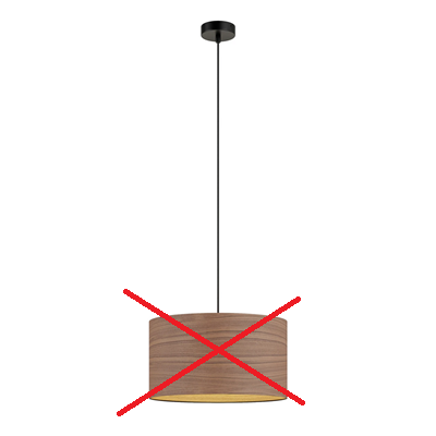 Envostar Veneer Hängeleuchte Hängelampe Deckenlampe Leuchte SIEHE TEXT/FOTO