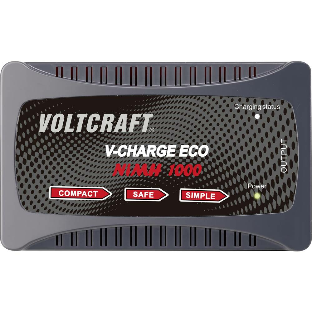 Voltcraft Modellbau Ladegerät Stromkabel Ladestrom 1 A V-Charge 230 V NiMH 1000