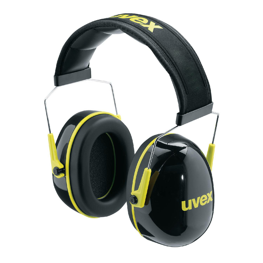 Uvex K2 Kapselgehörschutz Gehörschutz Erwachsene 32 dB Gehörschutz Schwarz-Gelb