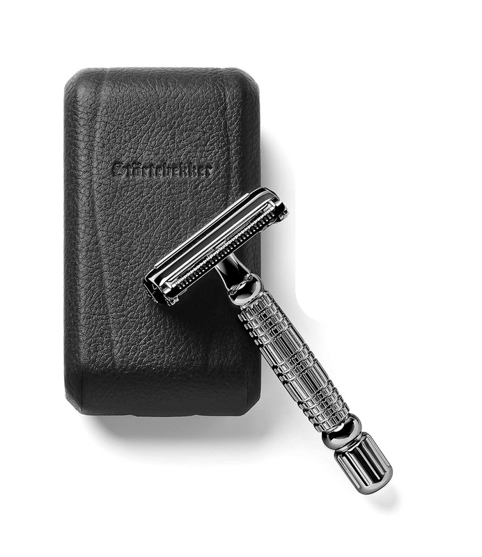Störtebekker Rasierhobel Rasierer Inkl. 10 Klingen Etui Siehe Text B-Ware