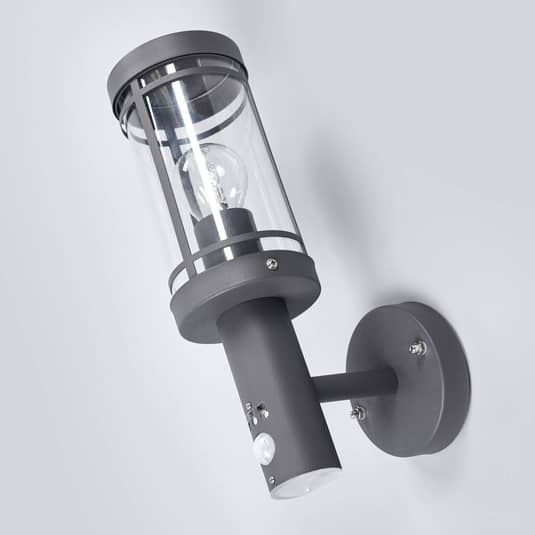 B-Ware Lindby Djori Außenwandleuchte Außen Wandleuchte Außenleuchte Wandleuchte Dunkelgr