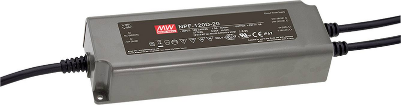 Mean Well Npf 120 D 42 Led Treiber Led Trafo Schaltnetzteil Netzteil Ladekabel B-Ware