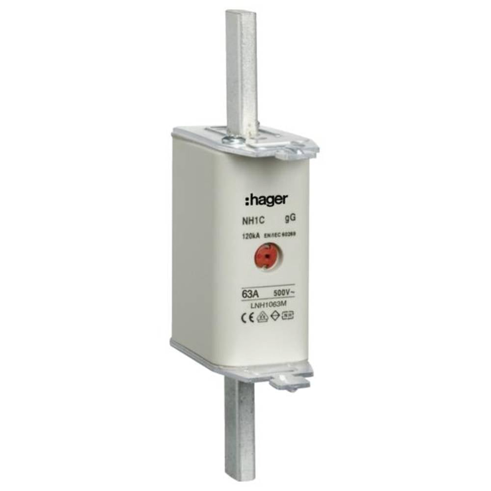 Hager Lnh1063 M Nh Sicherung 63 A Verteilerschrank Technik Sicherung Verteiler B-Ware - 3250614120817