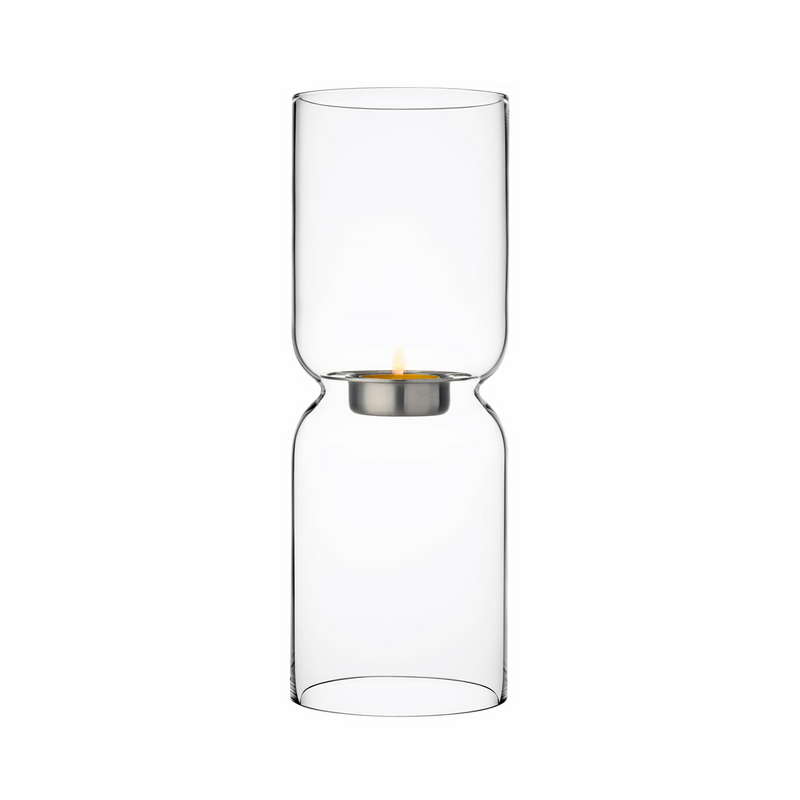 Iittala Lantern Teelichthalter Windlichthalter Kerzenhalter Glas klar 250 mm