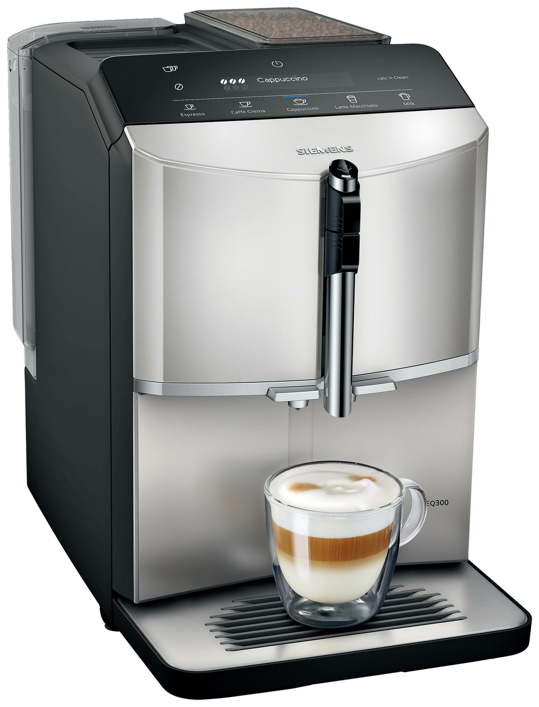 Siemens SDA Kaffeevollautomat Kaffeeautomat Kaffeemaschine 1300W Silber metallic