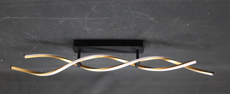 Paul Neuhaus Polina LED Deckenleuchte dimmbar 2-flammig gold modern 3000K Lampe