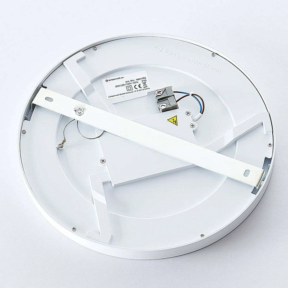 B-Ware Arcchio Led Deckenlampe Solvie Hängelampe Lampe Leuchte Licht Dimmbar 20 W Weiß