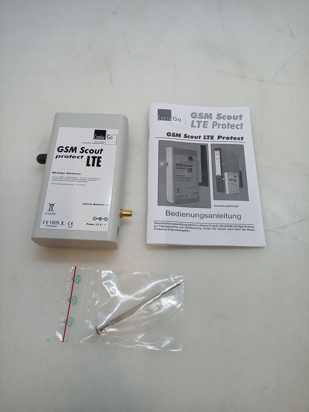 ConiuGo GSM Scout Protect LTE Überwachungsgerät GSM-Module Alarm DEFEKTWARE