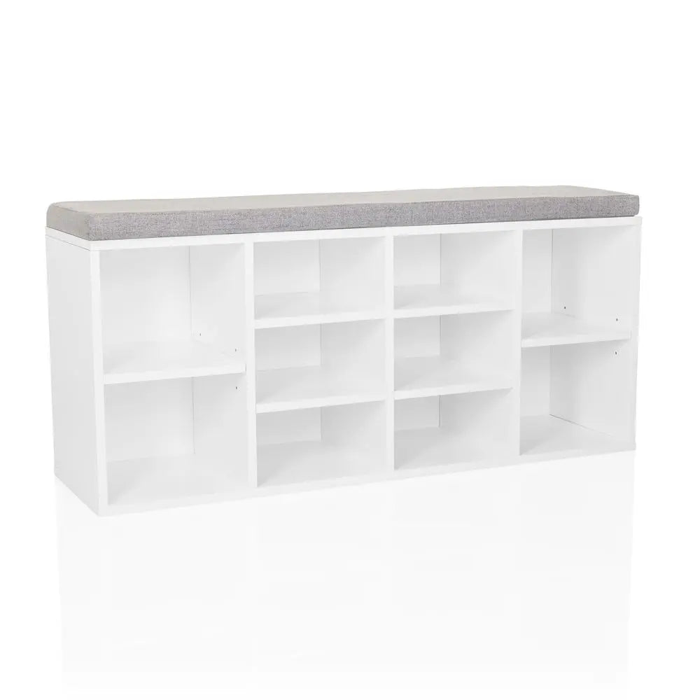 B-Ware Hjh Living Schuhschrank Schuhregal Estha 10 Weiß Aufbewahrung S