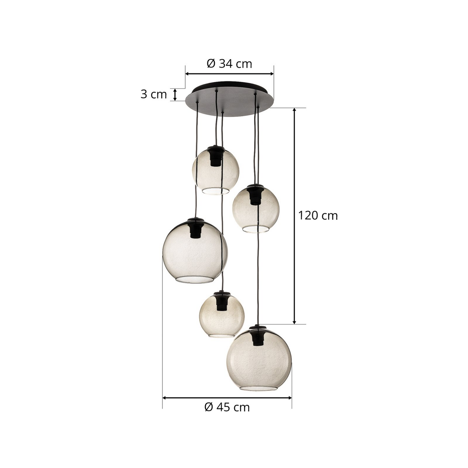 Nowodvorski Lighting Vetro Hängeleuchte Hängelampe Leuchte Lampe Pendelleuchte B-Ware - 5903139764292